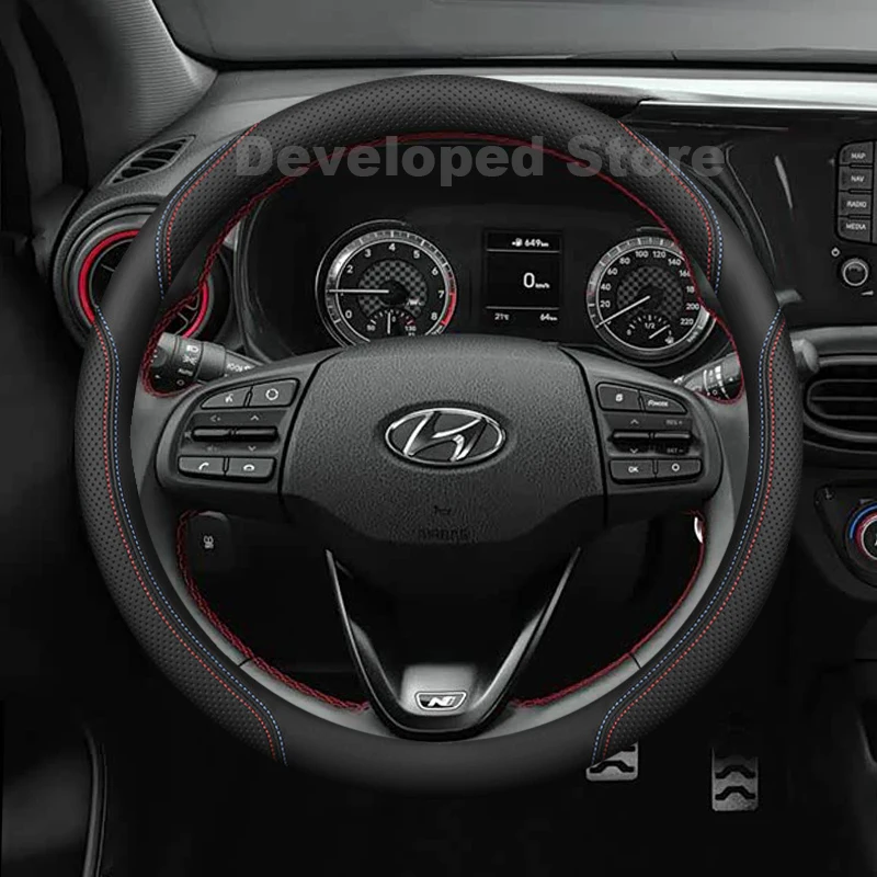 Car Steering Wheel Cover For Hyundai i10 Grand i10 i20 IX35 IX20 2025-2013 Leather Auto Steering Wheel Hyundai i10 Accessories
Car Steering Wheel Cover For Hyundai i10 Grand i10 i20 IX35 IX20 2025-2013 Leather Auto Steering Wheel Hyundai i10 Accessories