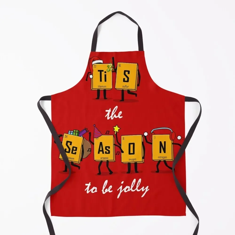 T'is The Season Christmas Chemistry Apron Household Items Useful Women's Kitchen painters Kitchen Tools Accessories Apron
T'is The Season Christmas Chemistry Apron Household Items Useful Women's Kitchen painters Kitchen Tools Accessories Apron