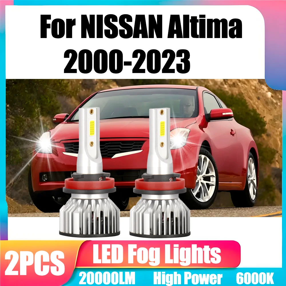 2PCS 20000LM H11 H8 H9 Car LED Fog Light Plug And Play 90W High Power Auto Fog Lamp 12V 6000K White For NISSAN Altima 2000-2023 
2PCS 20000LM H11 H8 H9 Car LED Fog Light Plug And Play 90W High Power Auto Fog Lamp 12V 6000K White For NISSAN Altima 2000-2023