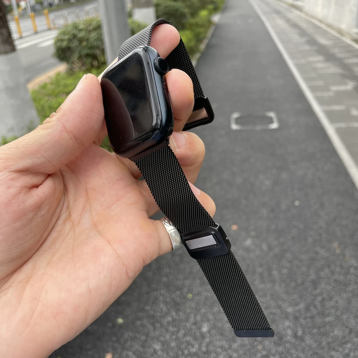 Stainless Steel Band For Apple Watch 9 8 7 41MM 45MM 6 5 4 3 38 42MM 49MM Ultra Milanese Strap For iwatch SE 40 44MM
Stainless Steel Band For Apple Watch 9 8 7 41MM 45MM 6 5 4 3 38 42MM 49MM Ultra Milanese Strap For iwatch SE 40 44MM