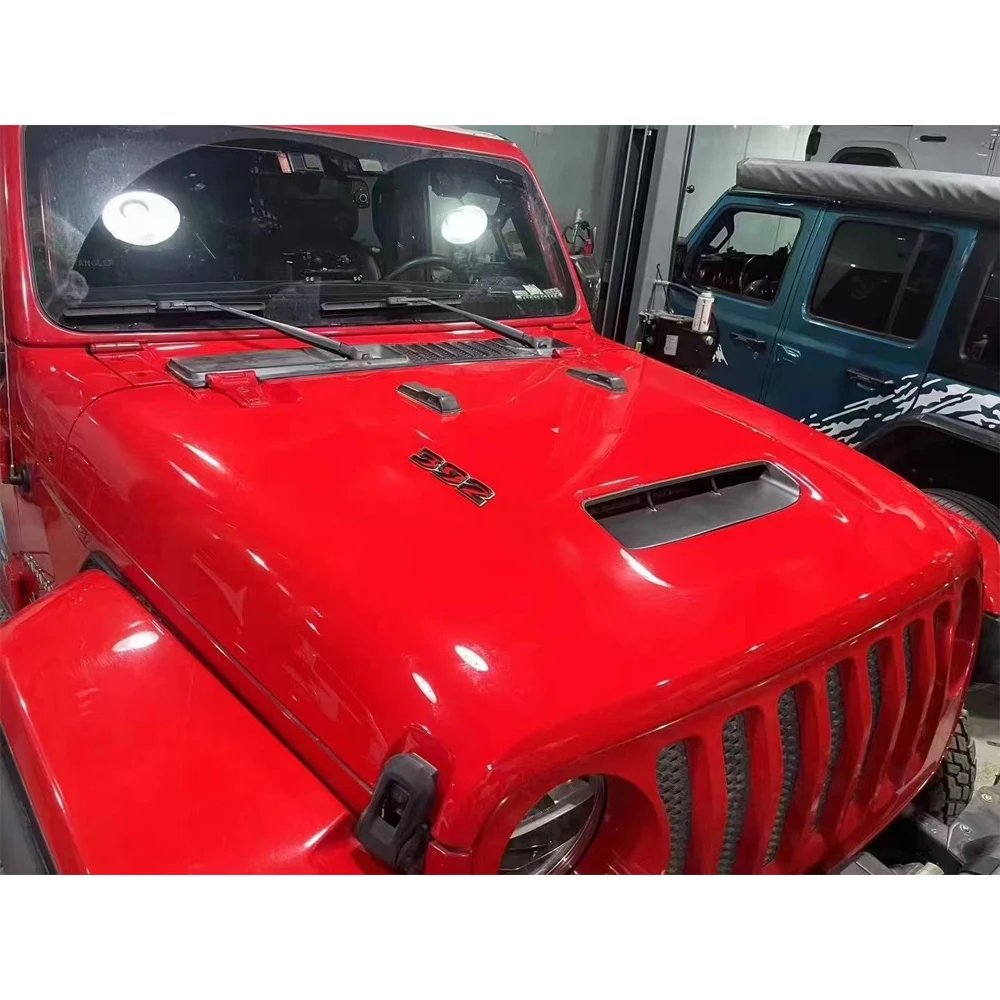 4x4 Offroad Hood for Wrangler Accessories JL Bonnet Scoop Guard Engine Hood Cover
4x4 Offroad Hood for Wrangler Accessories JL Bonnet Scoop Guard Engine Hood Cover