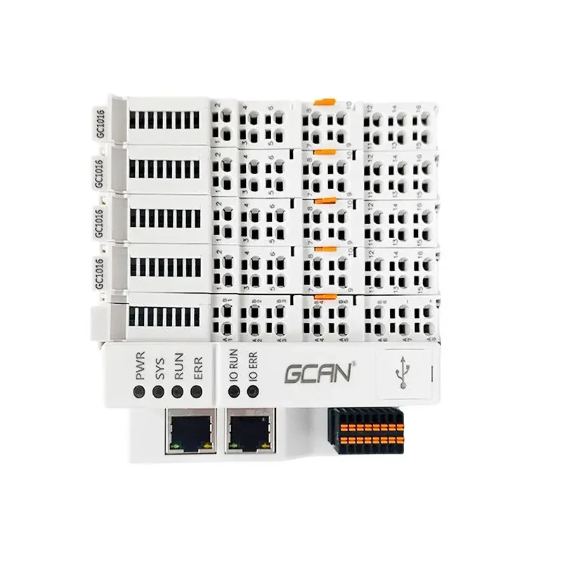 GCAN I/O Module PLC Controller Codesys / OpenPCS Programming Software Support CANopen / Modbus Communication Protocol