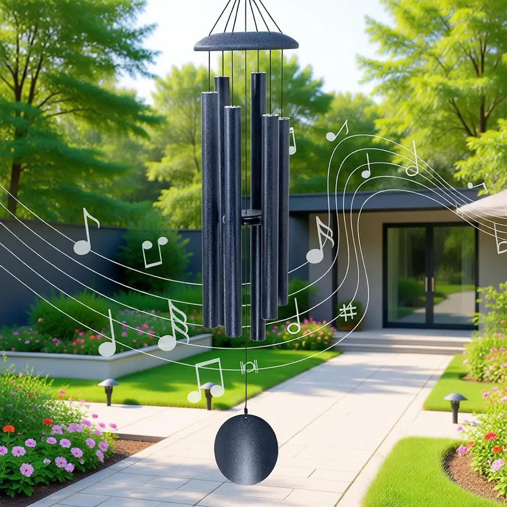 45-дюймовый уличный мемориальный колокольчик с 6 тяжелыми трубками, подходит для женщин, бабушек и соседей, подвесной садовый колокольчик глубокого тона
45-дюймовый уличный мемориальный колокольчик с 6 тяжелыми трубками, подходит для женщин, бабушек и соседей, подвесной садовый колокольчик глубокого тона