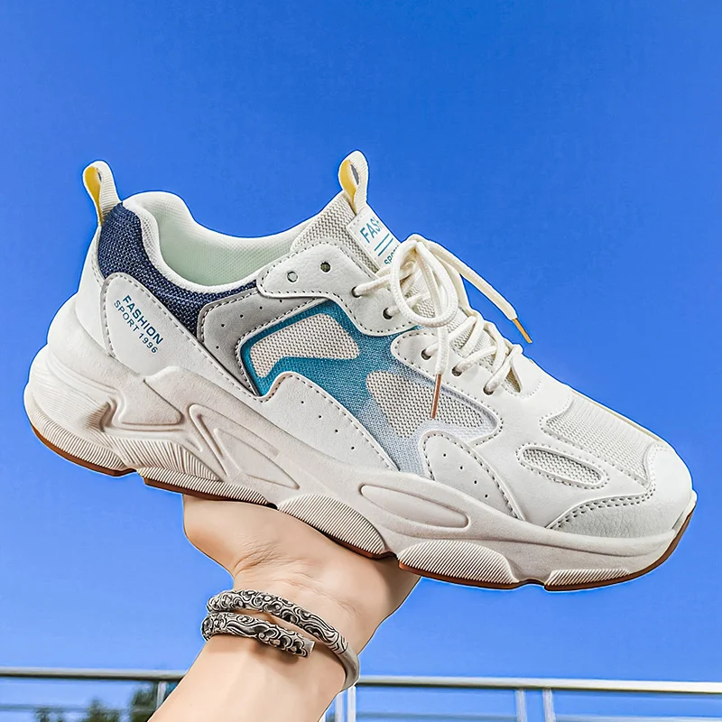 Men's Sports Casual Shoes Anti-Slip Wear-Resistant Trendy Breathable Outdoor Running Sneakers with Soft Platform Soles for Comfo
Men's Sports Casual Shoes Anti-Slip Wear-Resistant Trendy Breathable Outdoor Running Sneakers with Soft Platform Soles for Comfo