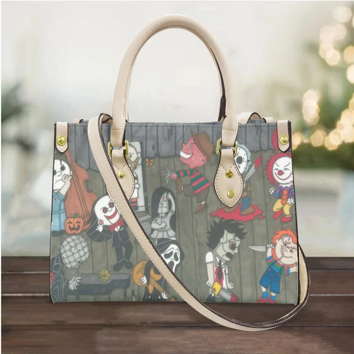 Thriller Movie Friends Luxury Design Ladies Handbag Fashion Casual Top Handle Tote Bag New Daily Street Shoulder Bag Female Gift
Thriller Movie Friends Luxury Design Ladies Handbag Fashion Casual Top Handle Tote Bag New Daily Street Shoulder Bag Female Gift