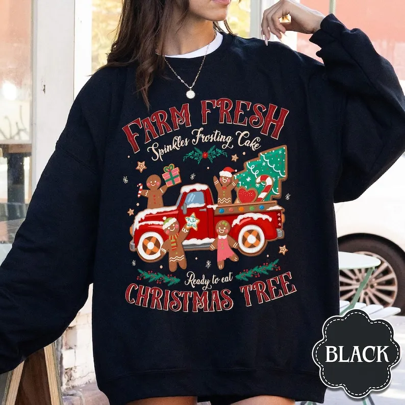 Толстовка для рождественской елки на ферме, свежая, готовая к употреблению рождественская елка, сосна, ель, ель, рождественская одежда с пряничным узором
Толстовка для рождественской елки на ферме, свежая, готовая к употреблению рождественская елка, сосна, ель, ель, рождественская одежда с пряничным узором