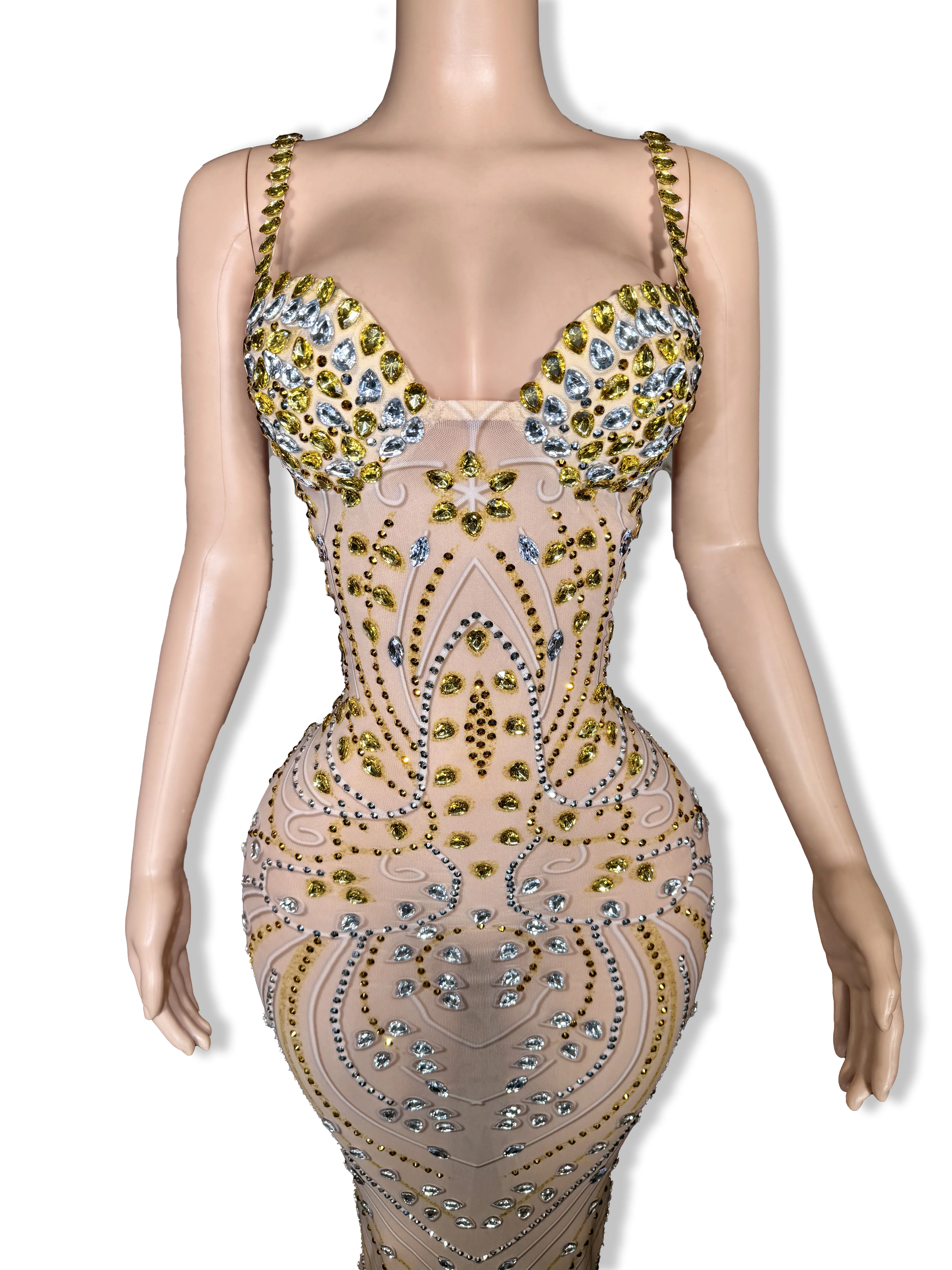 ZD Fashion Rhinestone Party Dresses Chic Female Sleeveless Glitter Backless Package Dress 2025 New Crystal Women Evening Robe
ZD Fashion Rhinestone Party Dresses Chic Female Sleeveless Glitter Backless Package Dress 2025 New Crystal Women Evening Robe