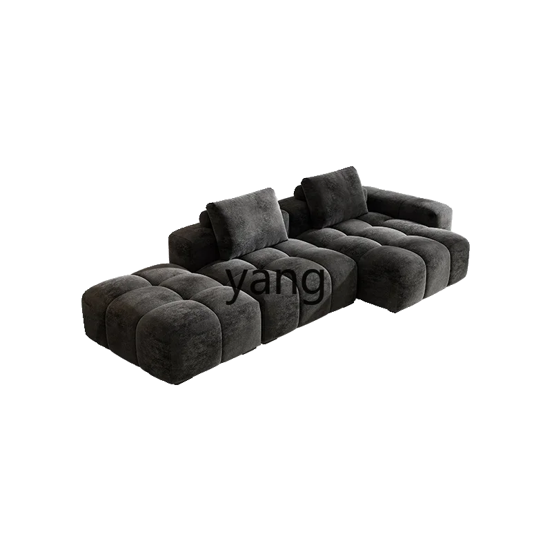 LMM Italian minimalist fabric sofa living room size retro tofu block combination
LMM Italian minimalist fabric sofa living room size retro tofu block combination