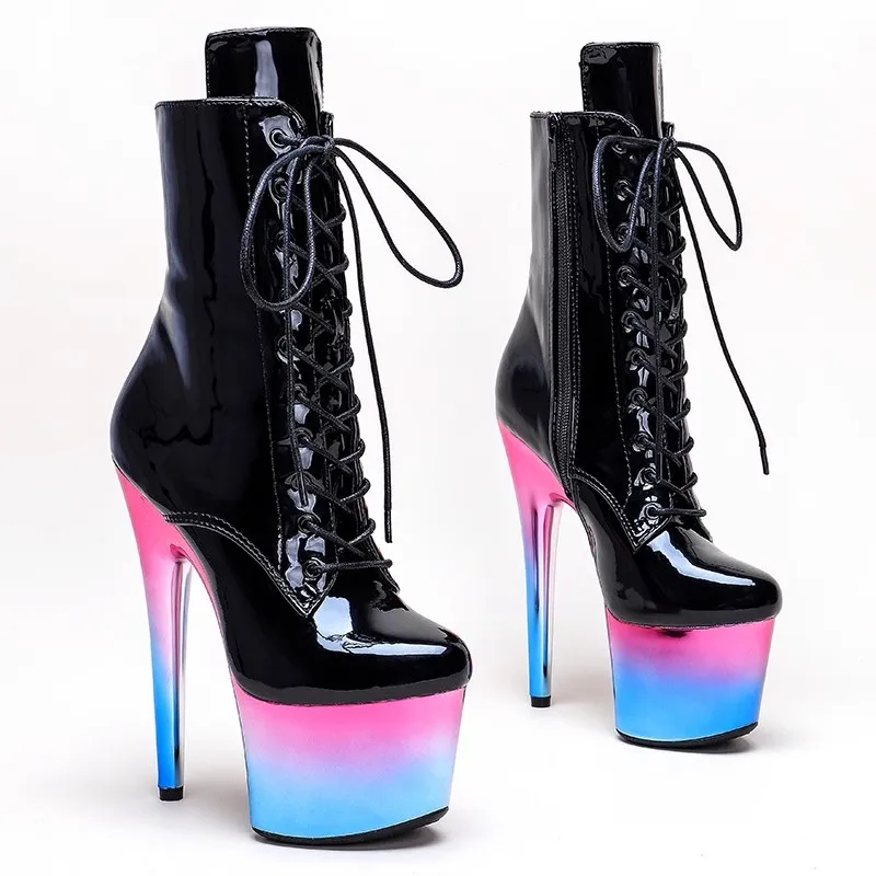 Auman Ale New 17CM/7inches PU Upper Sexy Exotic High Heel Platform Party Women Round Toe Ankle Boots Pole Dance Shoes 097
Auman Ale New 17CM/7inches PU Upper Sexy Exotic High Heel Platform Party Women Round Toe Ankle Boots Pole Dance Shoes 097