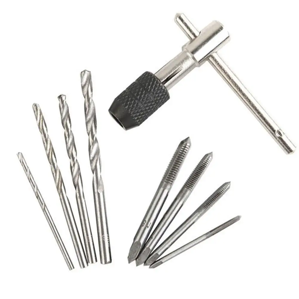 T-type Hand Tap Wrench Thread Tapping Tool Set Hand Wrench Thread Tapping M3 To M8 Tool Set 6/9/10Pcs
T-type Hand Tap Wrench Thread Tapping Tool Set Hand Wrench Thread Tapping M3 To M8 Tool Set 6/9/10Pcs