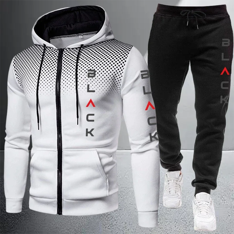 2026 New Men's Jacket Tracksuit Casual Zip Hooded Sweatshirt Coat Outdoors Sports Jogging Clothes AutumnWinter Single Tops Pants
2026 New Men's Jacket Tracksuit Casual Zip Hooded Sweatshirt Coat Outdoors Sports Jogging Clothes AutumnWinter Single Tops Pants