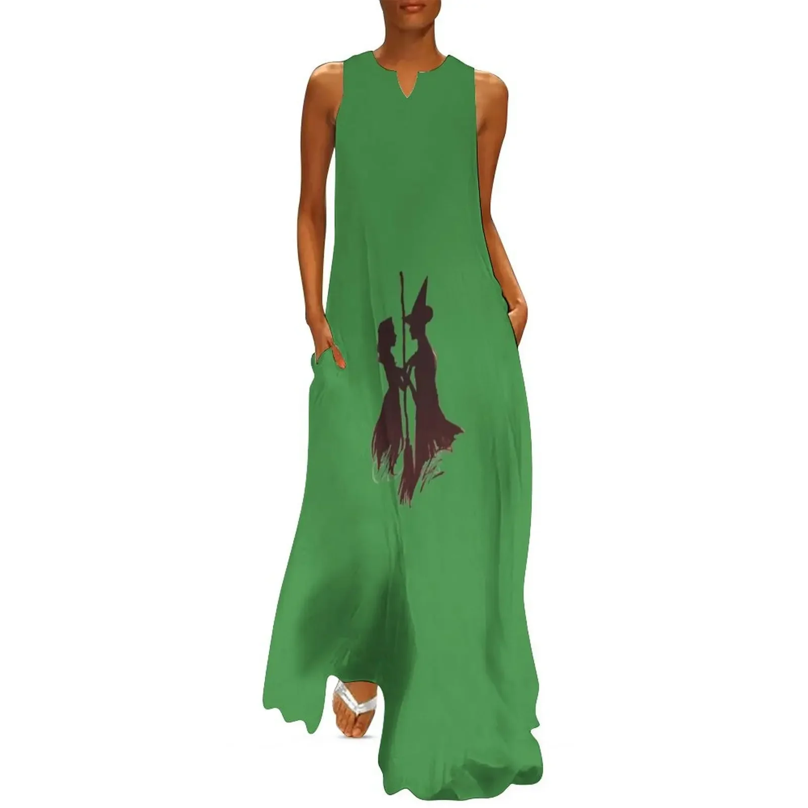 Wicked Broadway Silhouettes Long Dress summer clothes luxury woman evening dress Dress
Wicked Broadway Silhouettes Long Dress summer clothes luxury woman evening dress Dress