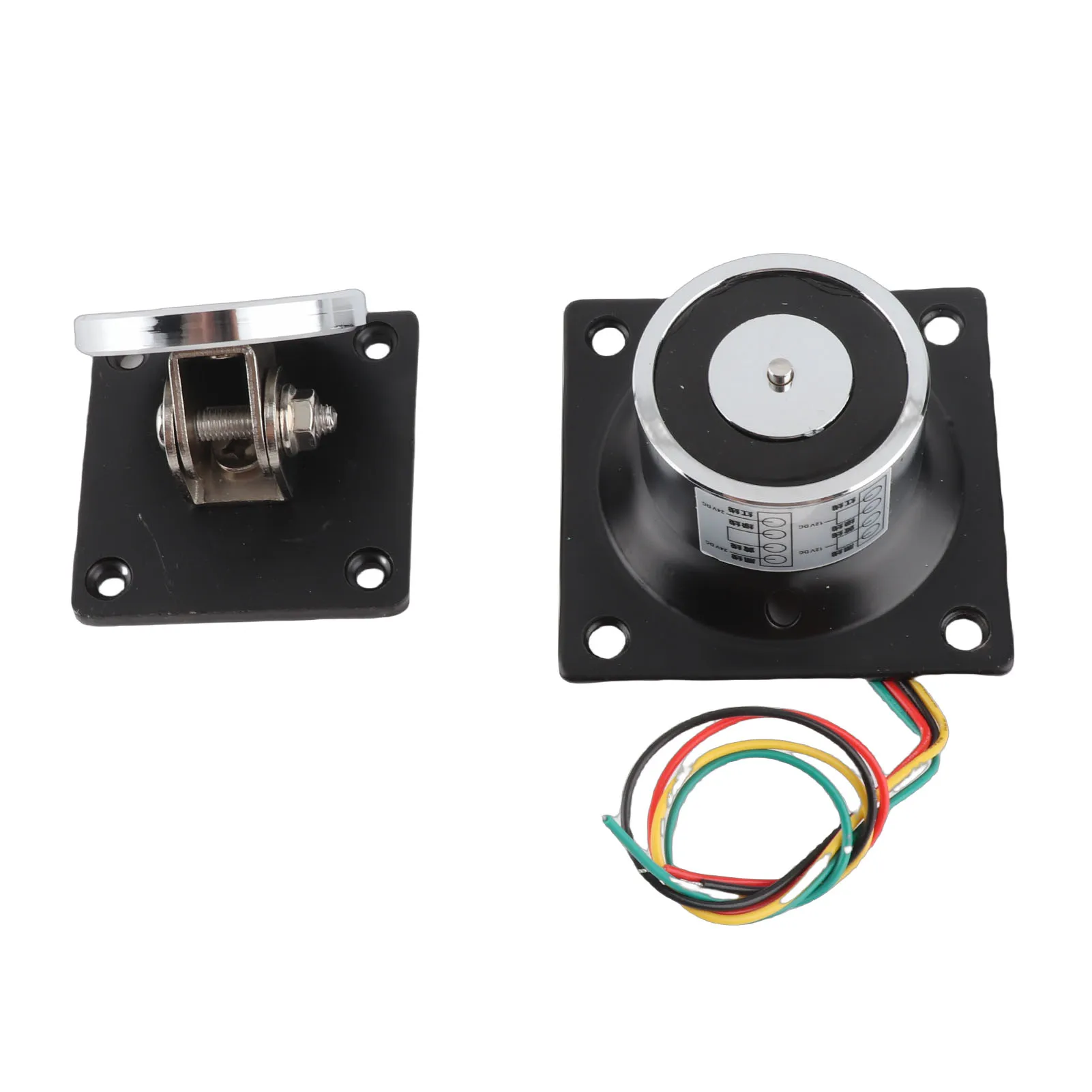 12V 24V Electromagnetic Door Holder Strong Suction Stopper 132.3lb For Wooden Iron Door Security Catch Accessory
12V 24V Electromagnetic Door Holder Strong Suction Stopper 132.3lb For Wooden Iron Door Security Catch Accessory