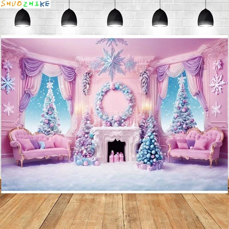 Christmas Day Wreath Family New Year Party Photography Backdrops Prop Window Living Room Xmas Tree Gift Snow Background TY-04
Christmas Day Wreath Family New Year Party Photography Backdrops Prop Window Living Room Xmas Tree Gift Snow Background TY-04