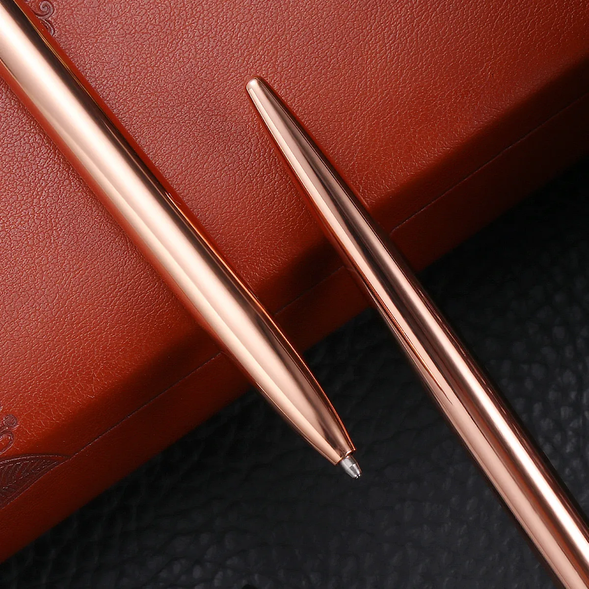 6Pcs Metal Ballpoint Pens Lightweight Black Ink Rotation School Office Supplies Elegant Ball Pens for Teachers Students Gift
6Pcs Metal Ballpoint Pens Lightweight Black Ink Rotation School Office Supplies Elegant Ball Pens for Teachers Students Gift