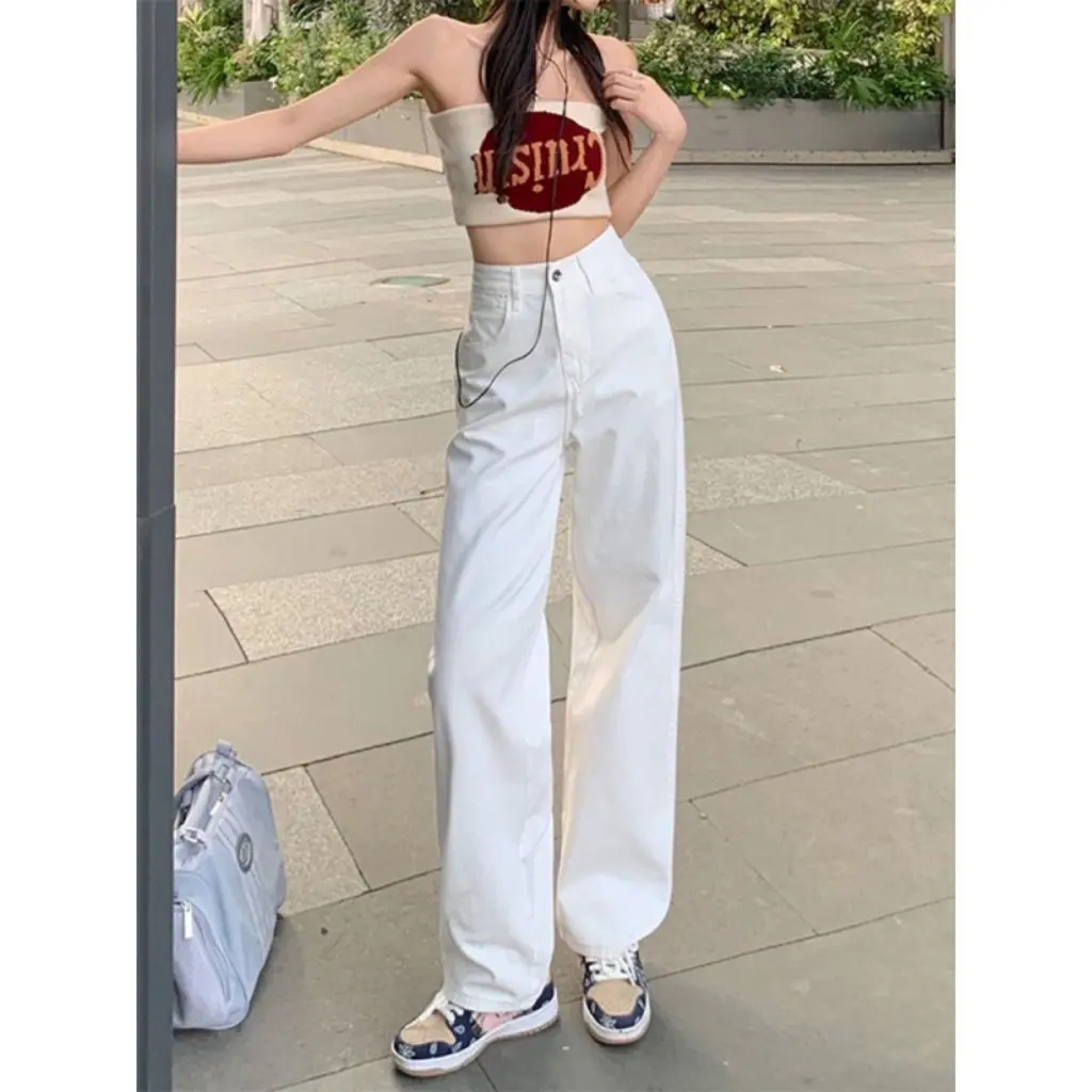 Summer Jeans Women's Clothing High Waist Slim Fit Blue Denim Pants for Spring Autumn
Summer Jeans Women's Clothing High Waist Slim Fit Blue Denim Pants for Spring Autumn