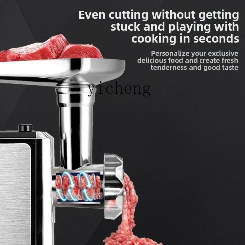 Desktop Meat Grinder Commercial Multifunctional Automatic Stainless Steel Grinder
Desktop Meat Grinder Commercial Multifunctional Automatic Stainless Steel Grinder