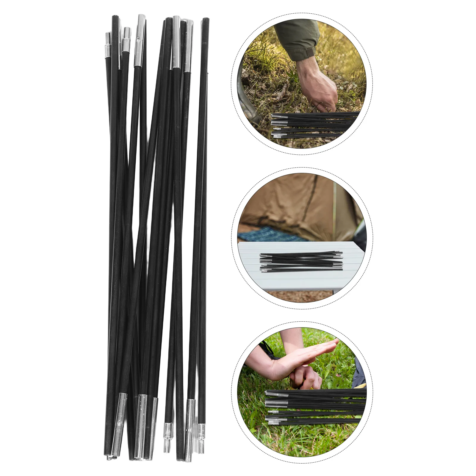 2 pcs Outdoor Tent Pole Camping Support Frame Extension for Tarp Replacement Beach Canopy Accessories Portable Foldable Durable 
2 pcs Outdoor Tent Pole Camping Support Frame Extension for Tarp Replacement Beach Canopy Accessories Portable Foldable Durable