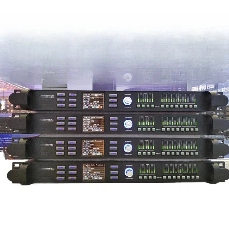 4 Input 8 Output DSP Digital Audio Processor Array Speaker Speaker Management System