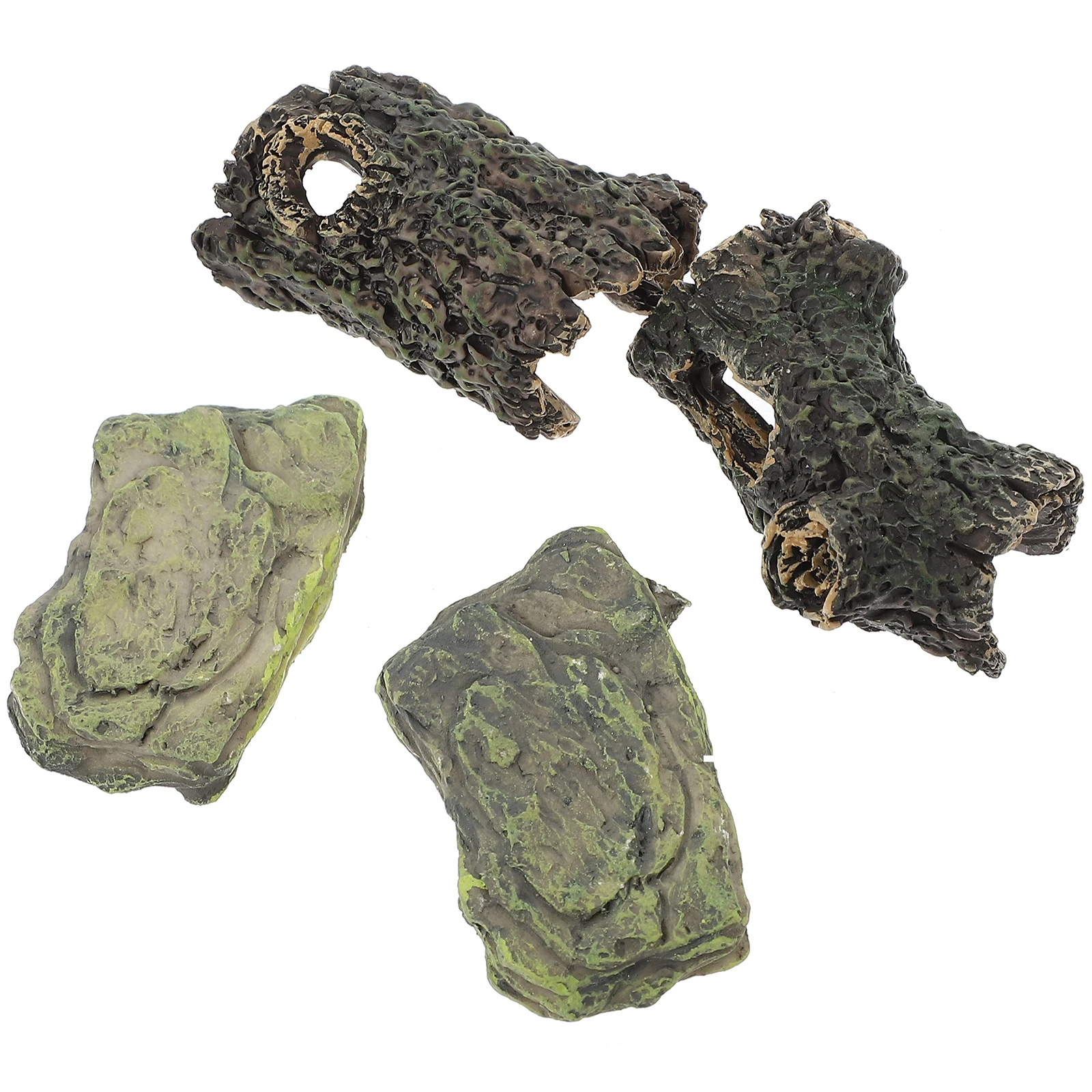 4pcs Simulated Tree Bark Stone Blocks Miniature Decorations Reusable Lightweight Bonsai Garden Ornaments Resin Accessories
4pcs Simulated Tree Bark Stone Blocks Miniature Decorations Reusable Lightweight Bonsai Garden Ornaments Resin Accessories
