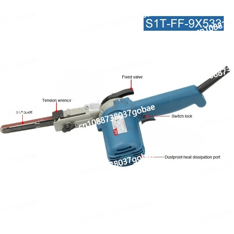 220V Electric Belt Sander Belt Grinder Angle Grinding Machine with 9x533mm Sanding Belts DIY Polishing Machine for Wood Metal
220V Electric Belt Sander Belt Grinder Angle Grinding Machine with 9x533mm Sanding Belts DIY Polishing Machine for Wood Metal