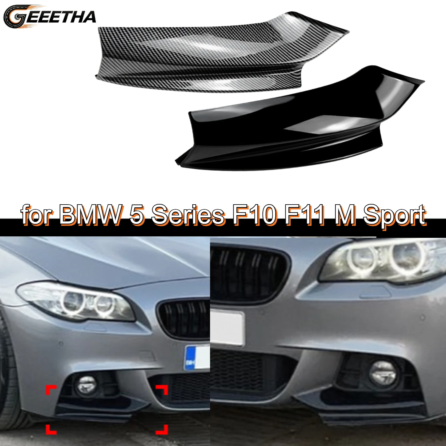 NEW front corner sticker modification Suitable for BMW 5 Series F10 F11 M Sport 520i 530i 2011-2017
NEW front corner sticker modification Suitable for BMW 5 Series F10 F11 M Sport 520i 530i 2011-2017