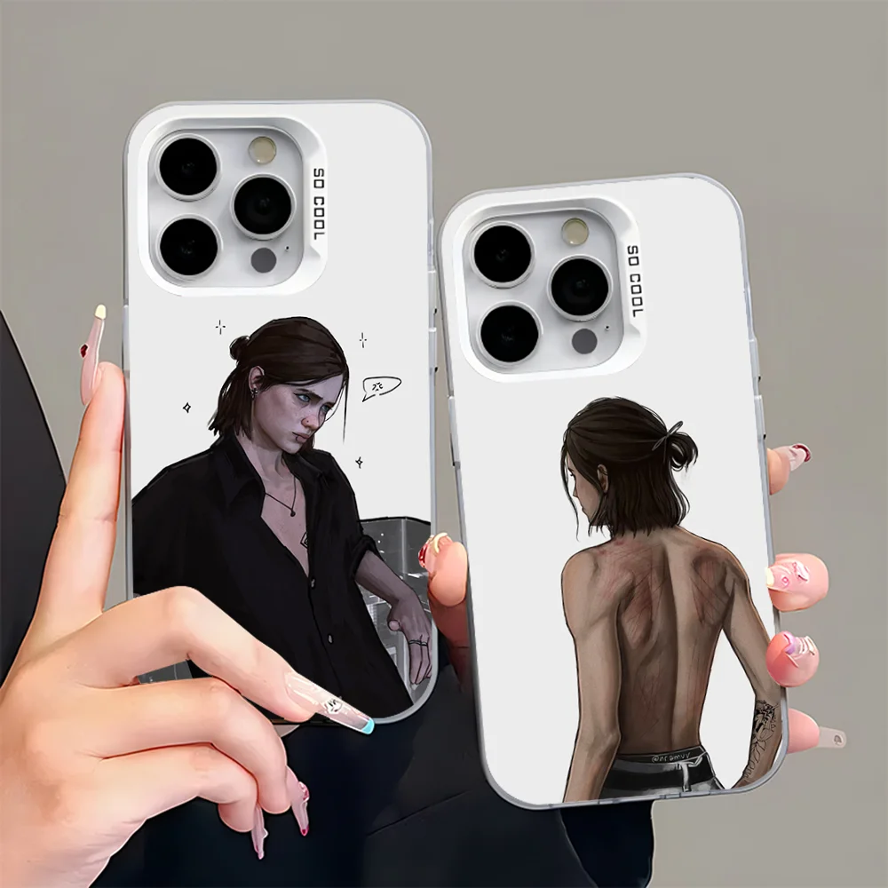 Ellie The L-Last of U-Us Phone Case For iPhone 16,15,14,13,12,11,Pro,Max,Plus,Mini,XS,SE Anti Fall Gray Silver Matte Hard Bumper
Ellie The L-Last of U-Us Phone Case For iPhone 16,15,14,13,12,11,Pro,Max,Plus,Mini,XS,SE Anti Fall Gray Silver Matte Hard Bumper