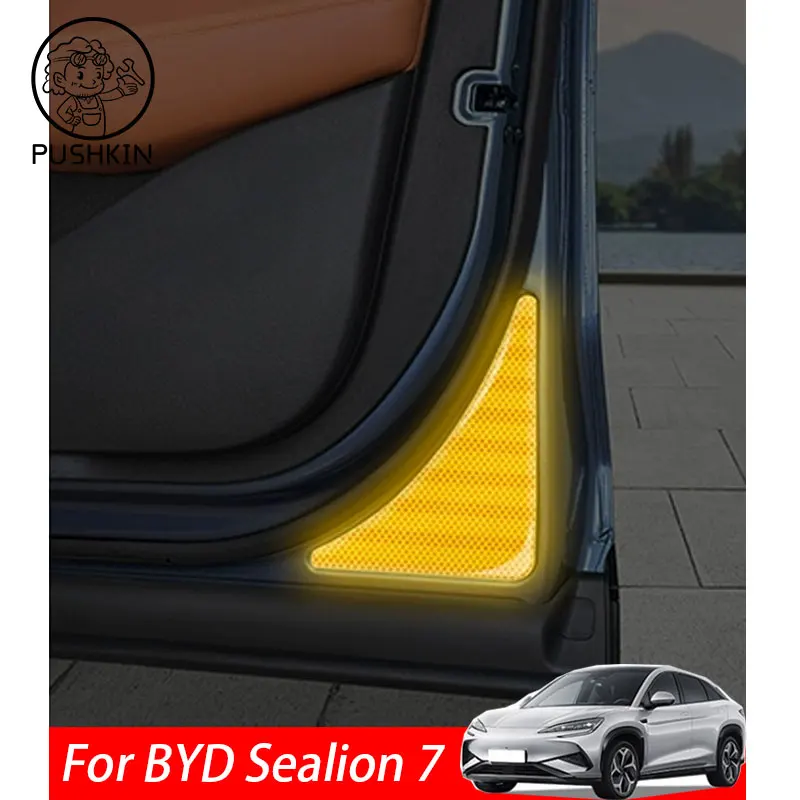 For BYD Sealion 7 ev 2024 2025 2026 car interior parts Anti rear collision warning sticker for front bumper of door accessories
For BYD Sealion 7 ev 2024 2025 2026 car interior parts Anti rear collision warning sticker for front bumper of door accessories