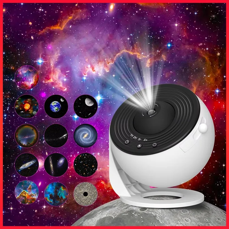Planetarium Projector Night Light Projector 360 ° Rotation Projector Room Decorative Bedroom Ceiling Projec
Planetarium Projector Night Light Projector 360 ° Rotation Projector Room Decorative Bedroom Ceiling Projec
