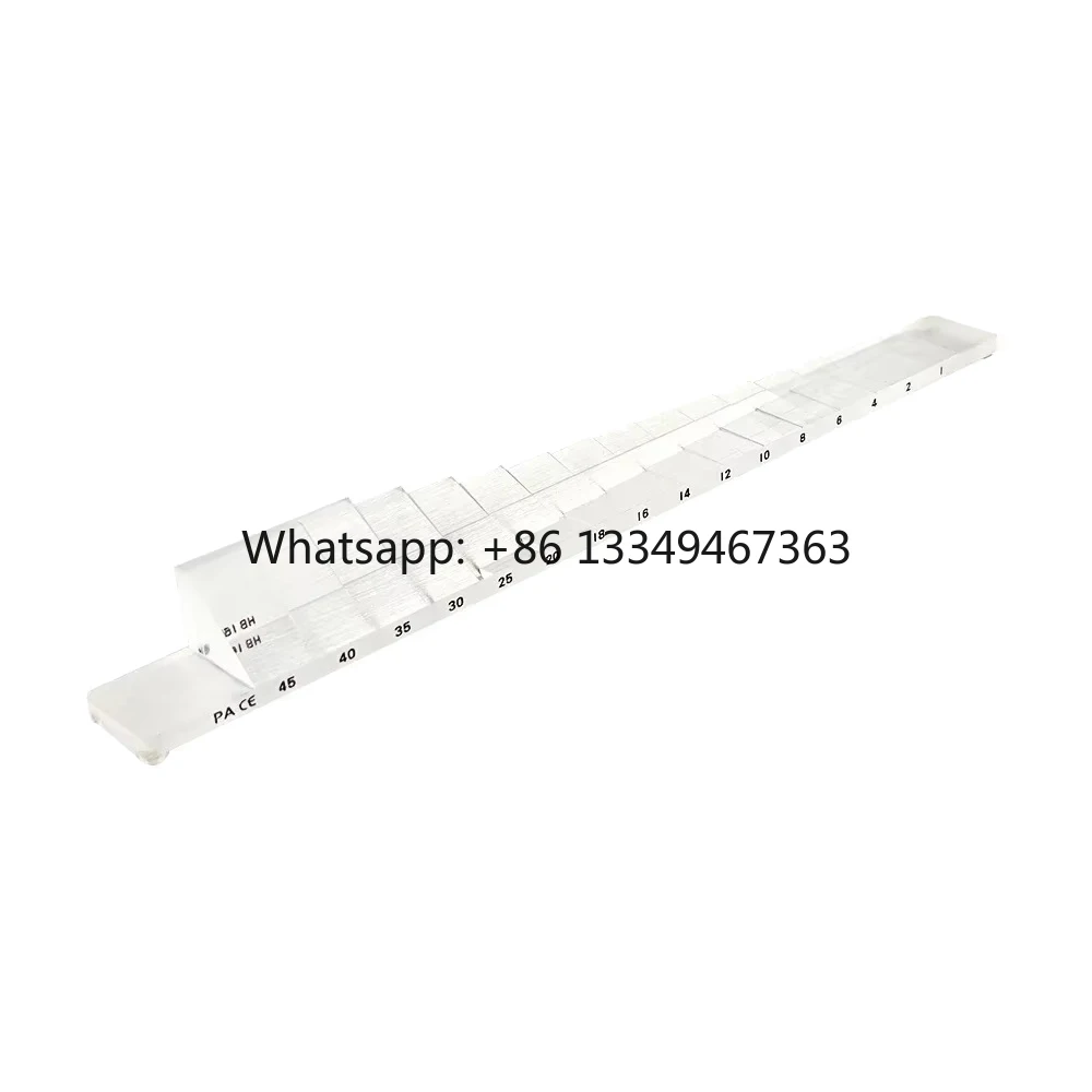 HB-16 High Quality Ophthalmic Horizontal Prism Bar 16 Diopters Optometry Prism Bar Loose Optical Set
HB-16 High Quality Ophthalmic Horizontal Prism Bar 16 Diopters Optometry Prism Bar Loose Optical Set