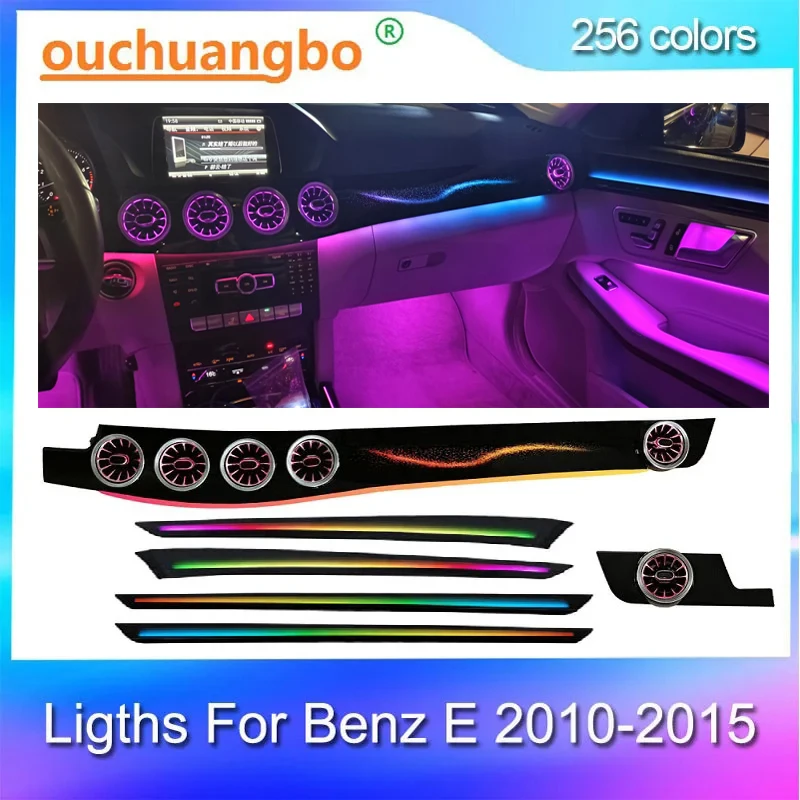 Светодиодный окружающий свет Ouchuangbo для Benz E Class W212 E200 E260 E300 2010-2015, комплект подсветки атмосферной лампы с динамической отделкой атмосферы
Светодиодный окружающий свет Ouchuangbo для Benz E Class W212 E200 E260 E300 2010-2015, комплект подсветки атмосферной лампы с динамической отделкой атмосферы