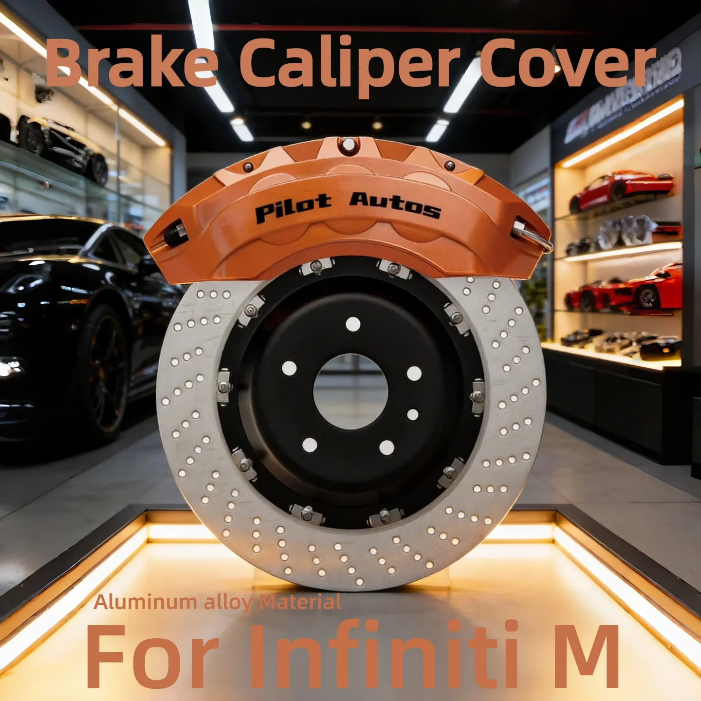 2007-2012 For Infiniti M 2.5L 3.5L 3.7L Car Brake Caliper Cover Aluminum Alloy Front Rear Wheel Modification Exterior Fit
2007-2012 For Infiniti M 2.5L 3.5L 3.7L Car Brake Caliper Cover Aluminum Alloy Front Rear Wheel Modification Exterior Fit