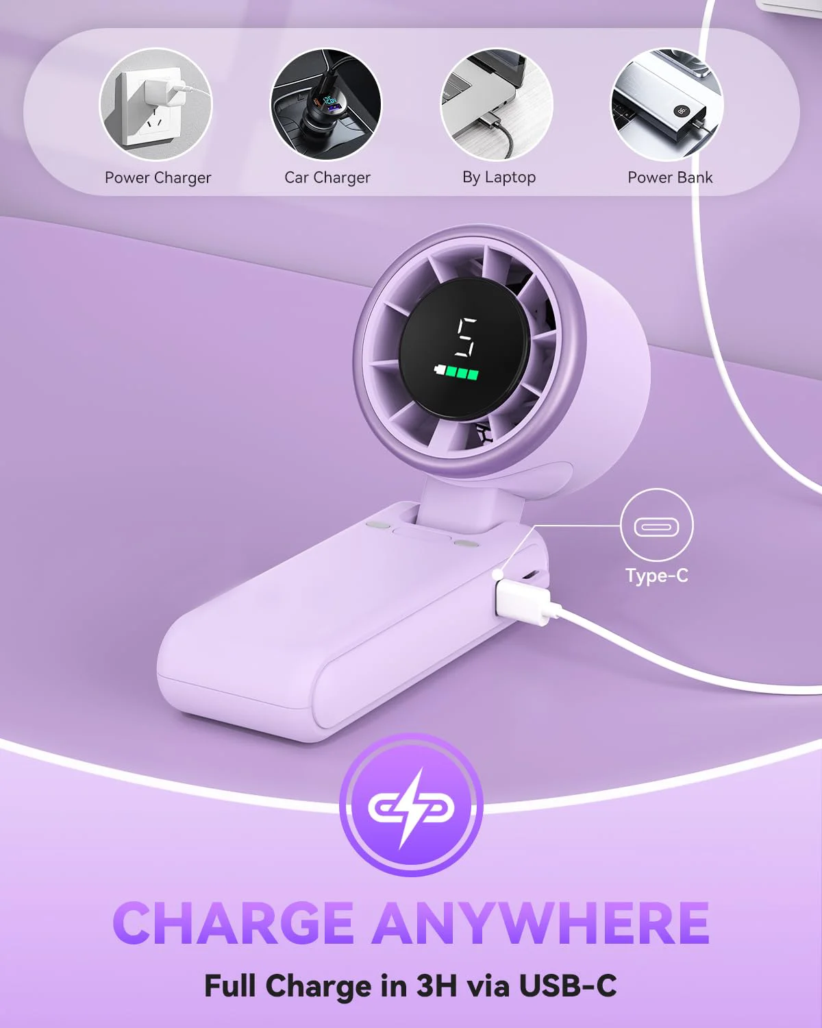 Portable Handheld Turbo Fan, 5 Gear Wind, Battery Operated, Up to 12 Working Hours, 3 IN 1 Hand Fan with Air Turbo Tech Cooling Fan for Outdoor Activities, Travel, Working
Portable Handheld Turbo Fan, 5 Gear Wind, Battery Operated, Up to 12 Working Hours, 3 IN 1 Hand Fan with Air Turbo Tech Cooling Fan for Outdoor Activities, Travel, Working