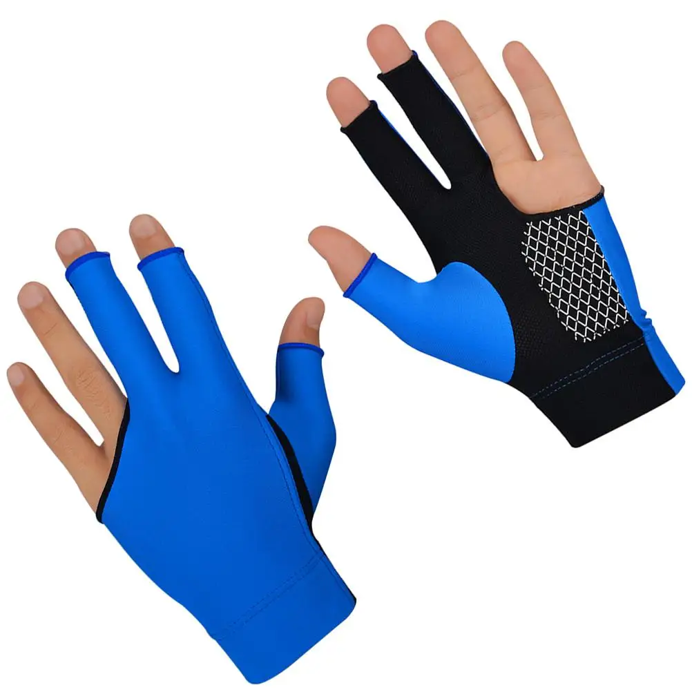 AntiSlip 3Finger Gloves Cloth Pool Mens Portable Training Snooker Finger Glove Glove Elastic Wrist Fit
AntiSlip 3Finger Gloves Cloth Pool Mens Portable Training Snooker Finger Glove Glove Elastic Wrist Fit