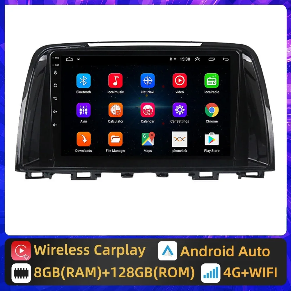 9"INCH 4G Carplay Android 13 For Mazda 6 GL GJ 2012 2013 2016 2017 Multimedia Car DVD Player Navigation GPS Radio 2 Din No DVD
9"INCH 4G Carplay Android 13 For Mazda 6 GL GJ 2012 2013 2016 2017 Multimedia Car DVD Player Navigation GPS Radio 2 Din No DVD