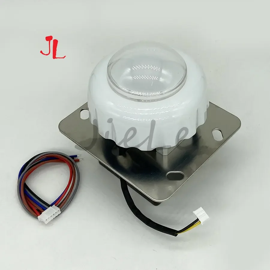 Светодиодный грибной джойстик Tempest для видеоигр, контроллер спиннера для игрового шкафа для рыбалки, аркадных осей ELF 412 в 1 
Светодиодный грибной джойстик Tempest для видеоигр, контроллер спиннера для игрового шкафа для рыбалки, аркадных осей ELF 412 в 1