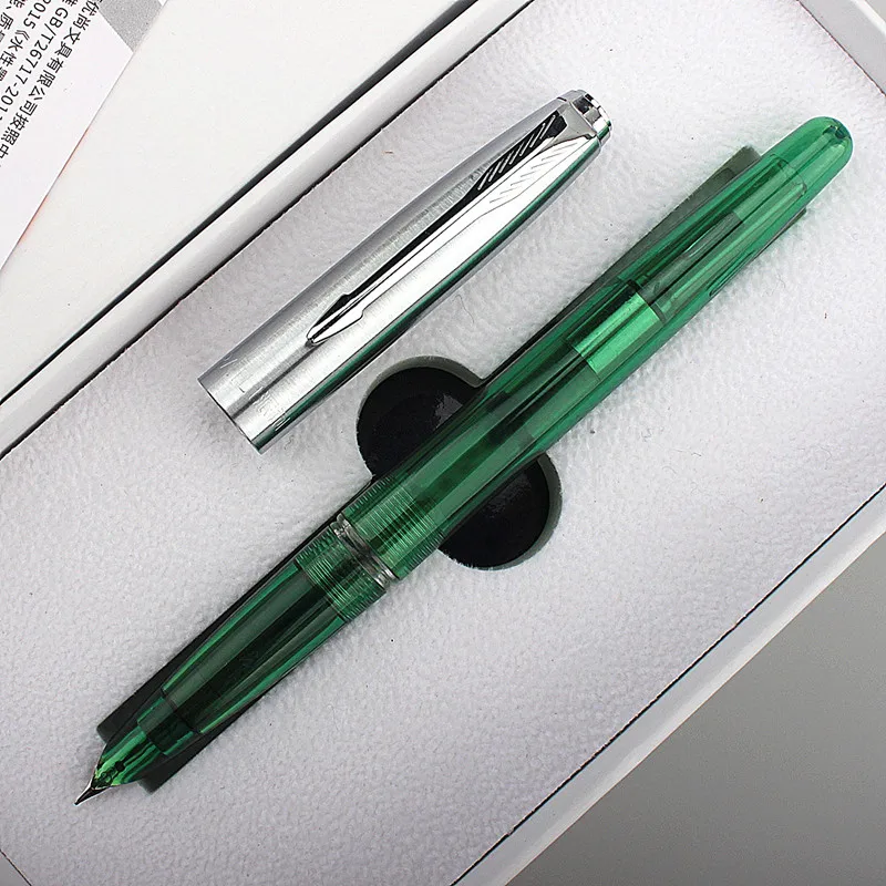 luxury High quality brand 017 Fountain Pen color gift plastic Extra fine 0.38mm Finance pen Stationery Office Supplies
luxury High quality brand 017 Fountain Pen color gift plastic Extra fine 0.38mm Finance pen Stationery Office Supplies