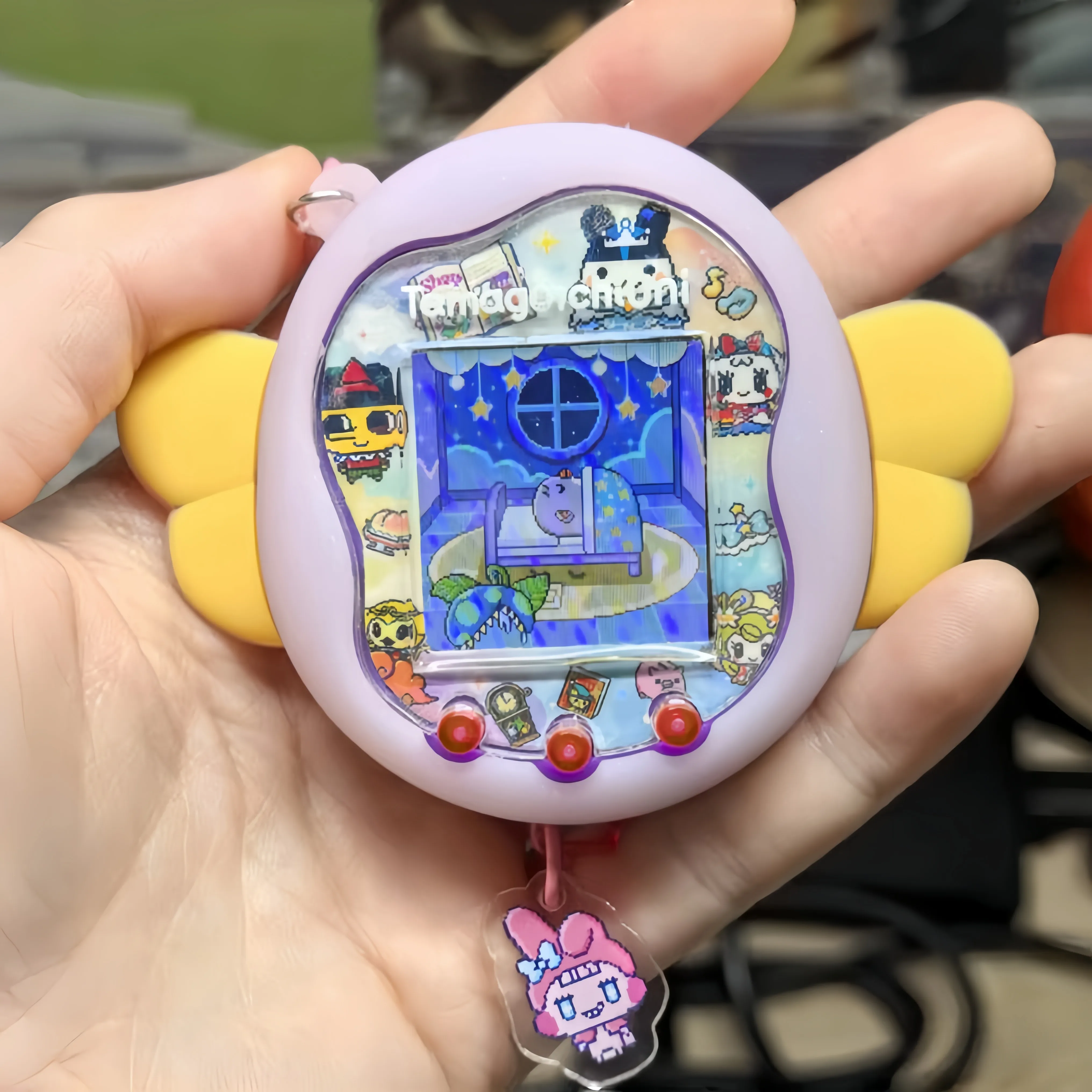 Kawaii Tamagotchi Uni Faceplate Silicone Protective Film Panel Paper Sticker Tamagotchi Ornament Protective Film Decorations
Kawaii Tamagotchi Uni Faceplate Silicone Protective Film Panel Paper Sticker Tamagotchi Ornament Protective Film Decorations