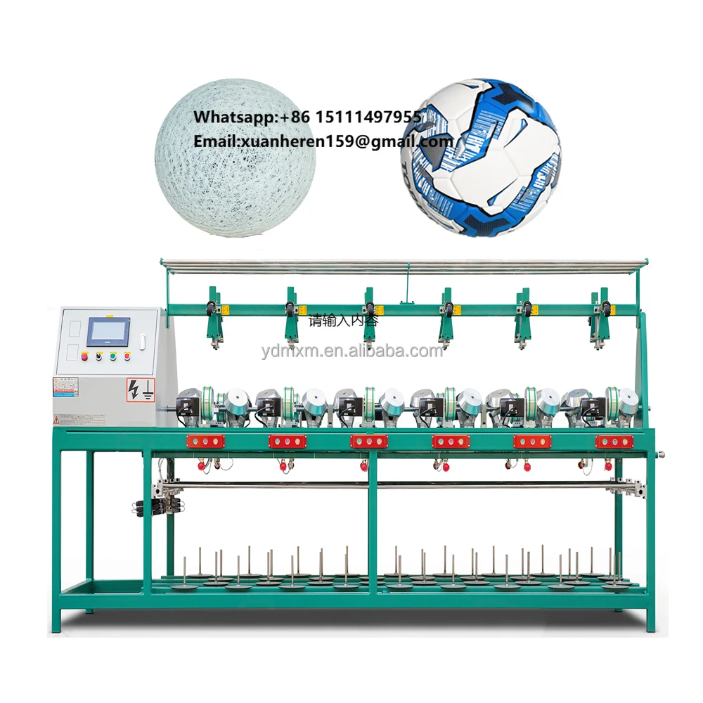 Advanced Futsal Ball Bladder Winding Machine Football Manufacturer Machinery
Advanced Futsal Ball Bladder Winding Machine Football Manufacturer Machinery
