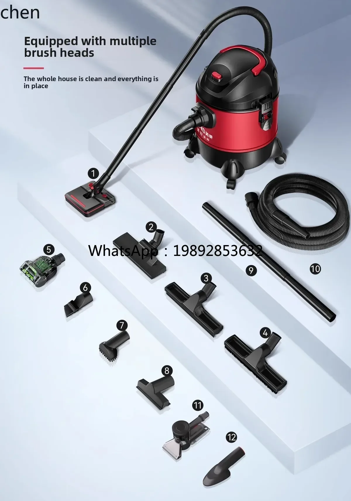 AA vacuum cleaner, large suction, beautiful seam, super power, special industrial vacuum cleaner for car washing
AA vacuum cleaner, large suction, beautiful seam, super power, special industrial vacuum cleaner for car washing