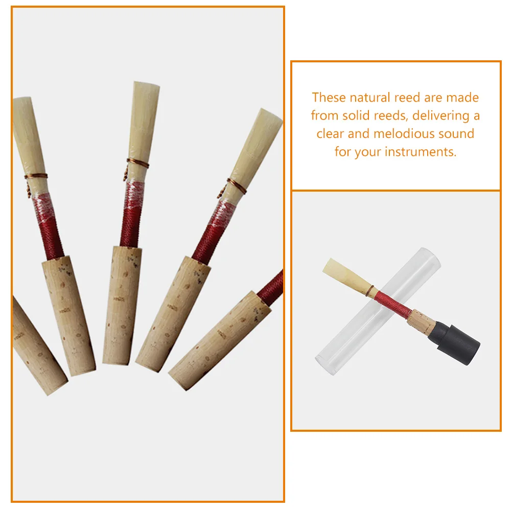 2pcs Oboe Natural Handmade Reeds for Beginners Professional Replacement Parts Wind Instrument Accessories
2pcs Oboe Natural Handmade Reeds for Beginners Professional Replacement Parts Wind Instrument Accessories