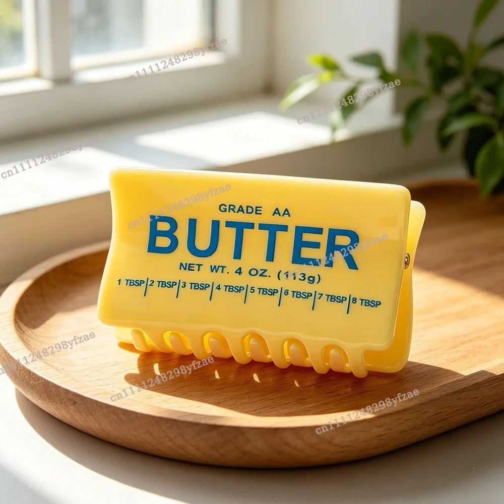 2026New creative butter design for accessories acrylic with a back of the head shark hair clip for women
2026New creative butter design for accessories acrylic with a back of the head shark hair clip for women