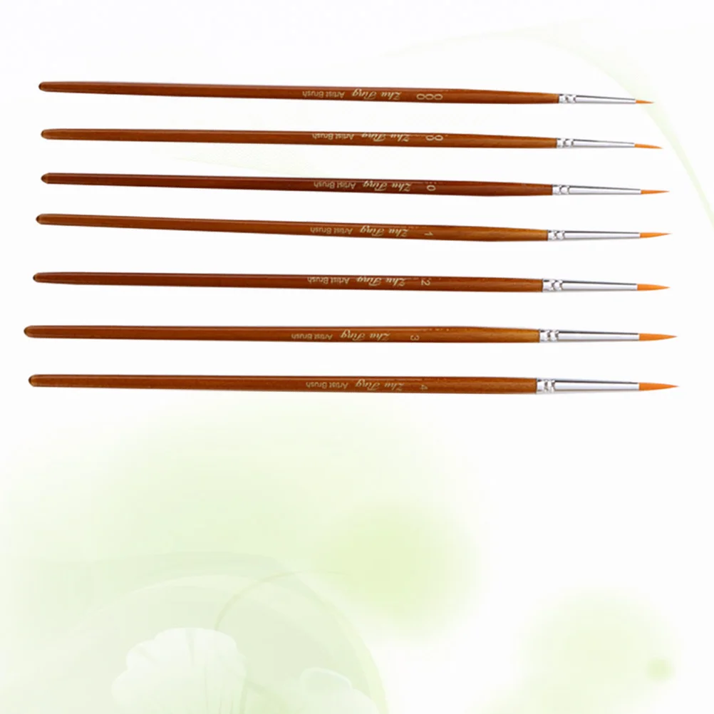 7Pcs Line Drawing Pen Professional Nylon Set Fine Detailing Paint Pens Durable Brush for Nail Art Watercolor Acrylic Gouache
7Pcs Line Drawing Pen Professional Nylon Set Fine Detailing Paint Pens Durable Brush for Nail Art Watercolor Acrylic Gouache