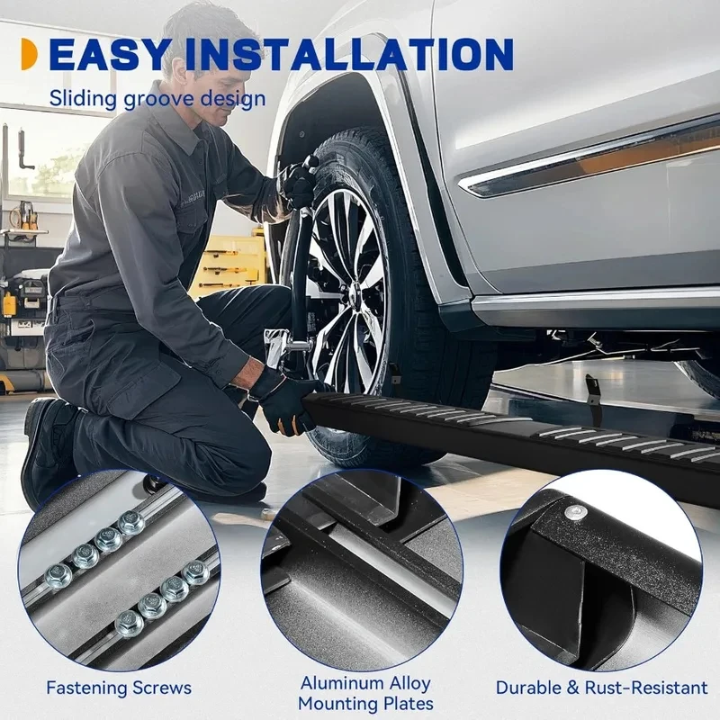 Brand New6 Inches Running Boards Steps Compatible with 2007 2018 1500 20072019 2500HD 3500HD Crew Cab Gas
Brand New6 Inches Running Boards Steps Compatible with 2007 2018 1500 20072019 2500HD 3500HD Crew Cab Gas