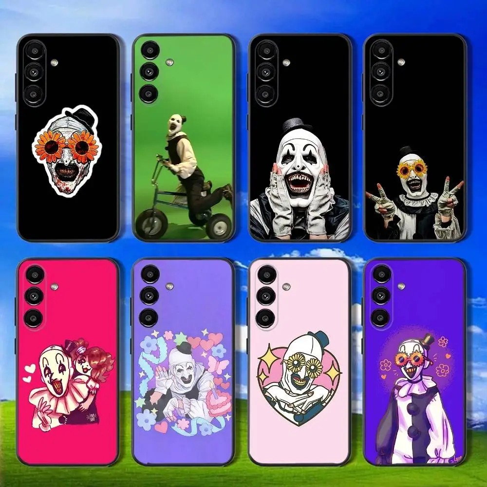Art the Clown horror T-Terrifie Phone Case For Samsung Galaxy A13,A21s,A22,A31,A32,A52,A53,A71,A80,Soft Black Shell
Art the Clown horror T-Terrifie Phone Case For Samsung Galaxy A13,A21s,A22,A31,A32,A52,A53,A71,A80,Soft Black Shell
