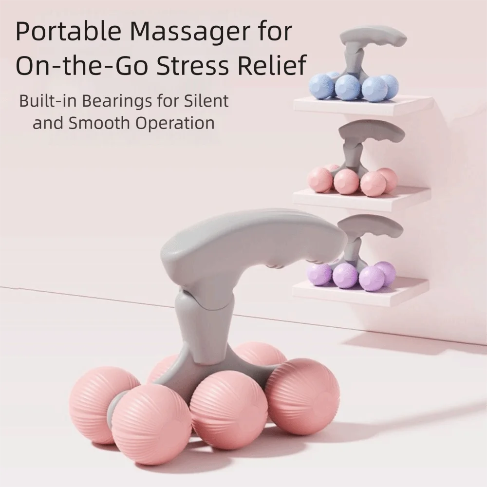 Массажное колесо мини-размера с шестью колесами, многофункциональный шестиколесный массажер, роликовый ручной массажер для облегчения боли в плечах
Массажное колесо мини-размера с шестью колесами, многофункциональный шестиколесный массажер, роликовый ручной массажер для облегчения боли в плечах