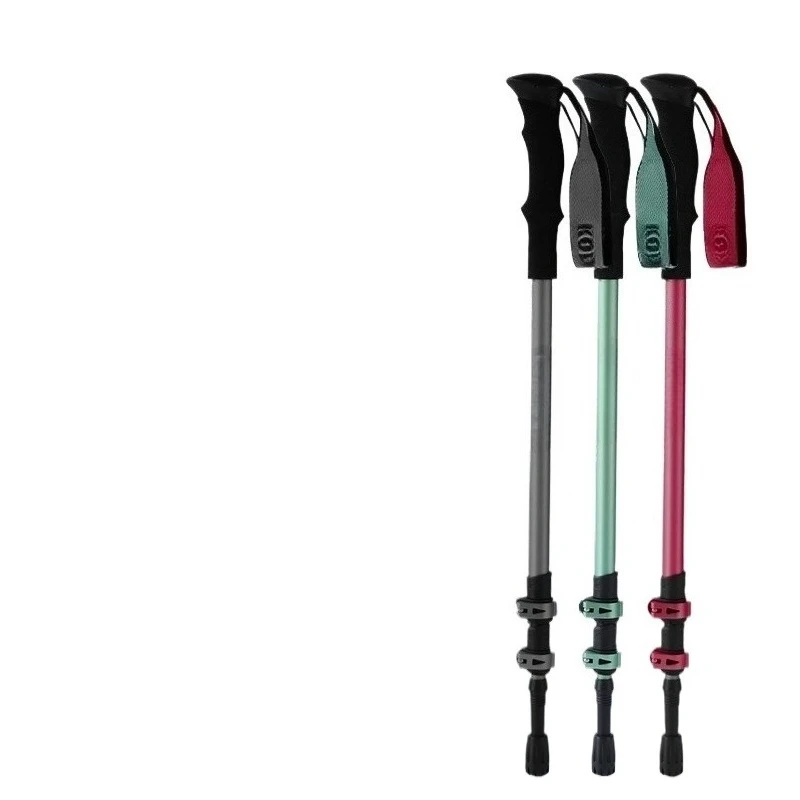 Aluminum Alloy Retractable Trekking Pole Lightweight 3 Section Outer Lock Non Slip Hiking Walking Stick
Aluminum Alloy Retractable Trekking Pole Lightweight 3 Section Outer Lock Non Slip Hiking Walking Stick