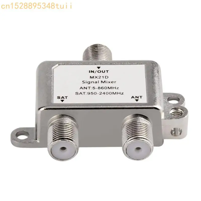 Y4QF Efficient Cable and Satellite Distributor in and Two out Splitter
Y4QF Efficient Cable and Satellite Distributor in and Two out Splitter