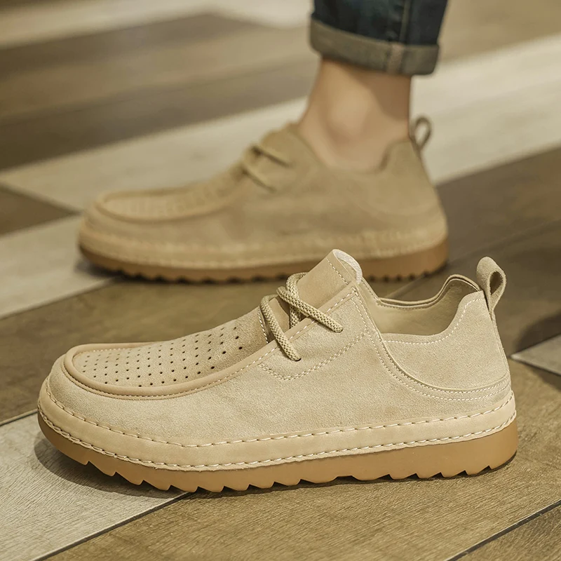 Summer Punched Outdoor Men's Oxford Shoes Casual Brand Business Comfortable Leather Shoes Quality Anti Slip Travel Walking Shoes
Summer Punched Outdoor Men's Oxford Shoes Casual Brand Business Comfortable Leather Shoes Quality Anti Slip Travel Walking Shoes