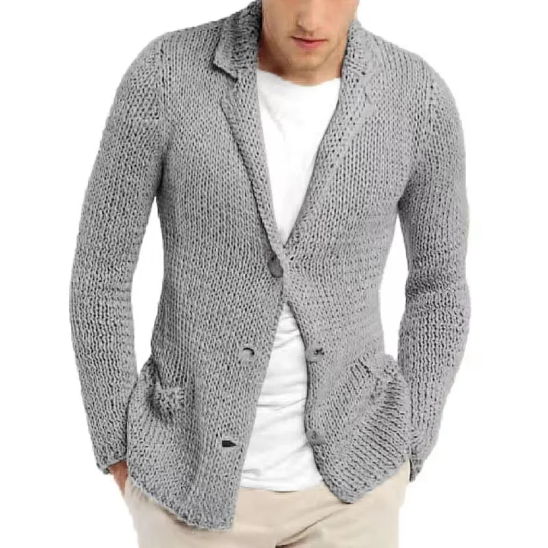 Autumn Winter Cardigan Men's Sweater Jacket Knit Male Clothes Long Sleeve Lapel Breathable Sweater Oversize Sweater Men Coat
Autumn Winter Cardigan Men's Sweater Jacket Knit Male Clothes Long Sleeve Lapel Breathable Sweater Oversize Sweater Men Coat